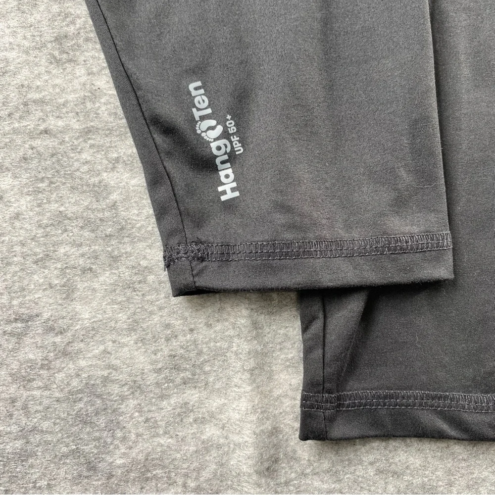 Hang Ten Mens Gray/White‎ Striped UV Protection Performance LS T-Shirt Size XL - Picture 4 of 10